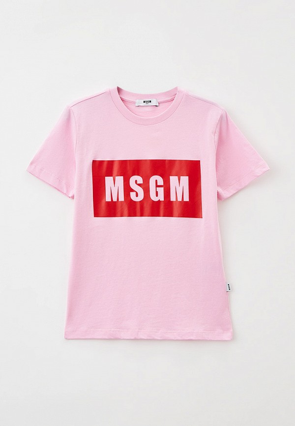 

Футболка MSGM Kids, Розовый