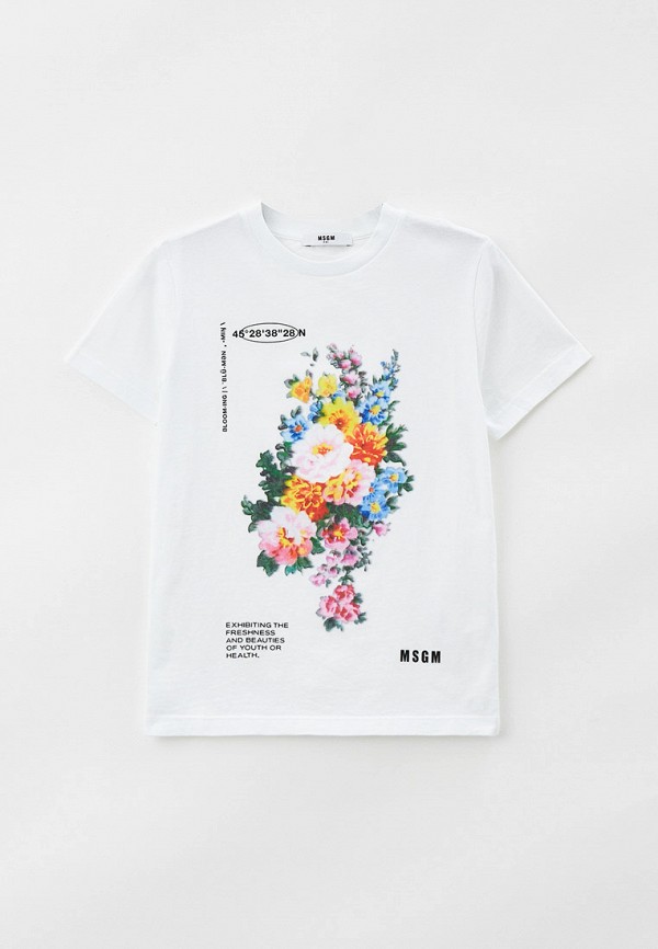 

Футболка MSGM Kids, Белый, MSGM Kids RTLABC769201