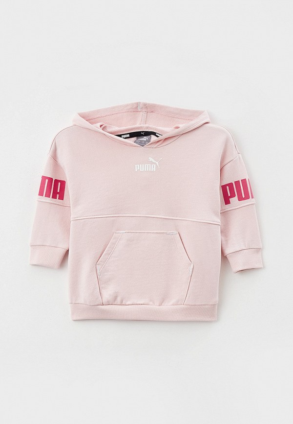 

Худи PUMA, Розовый, Puma Power Colorblock Hoodie TR G