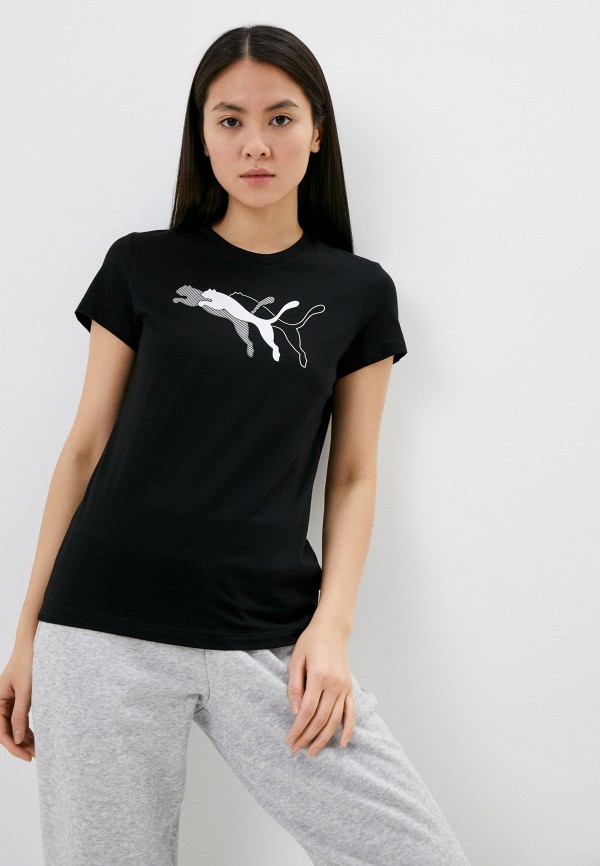 

Футболка PUMA, Черный, Power Graphic Tee