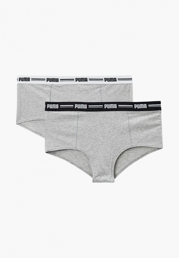 

Трусы 2 шт. PUMA, Серый, WOMEN MINI SHORT 2P PACK
