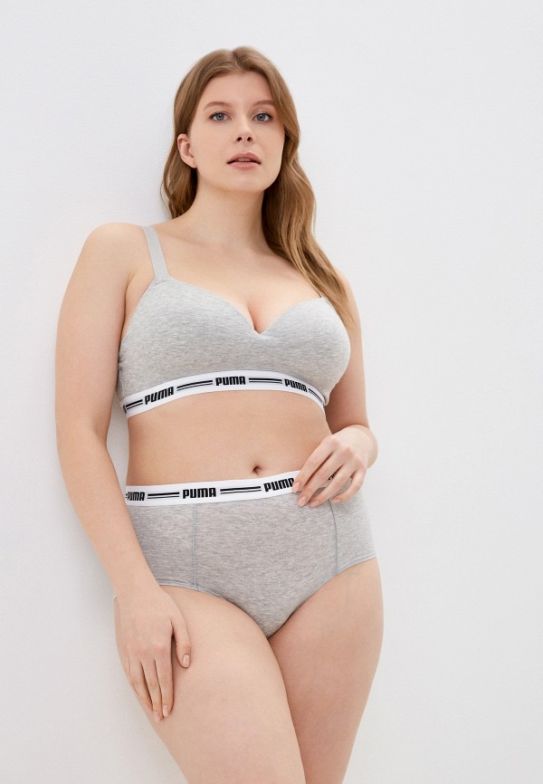 

Бюстгальтер PUMA, Серый, WOMEN PADDED TOP 1P HANG