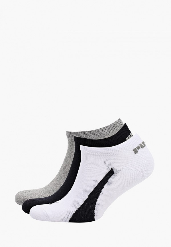 

Носки 3 пары PUMA, Разноцветный, UNISEX LIFESTYLE SNEAKERS 3P