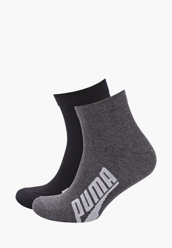 

Носки 2 пары PUMA, Разноцветный, UNISEX BWT LIFESTYLE QUARTER 2P