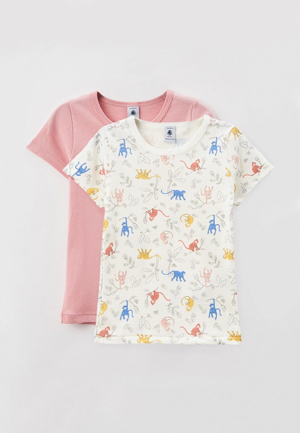

Футболки 2 шт. Petit Bateau, Разноцветный