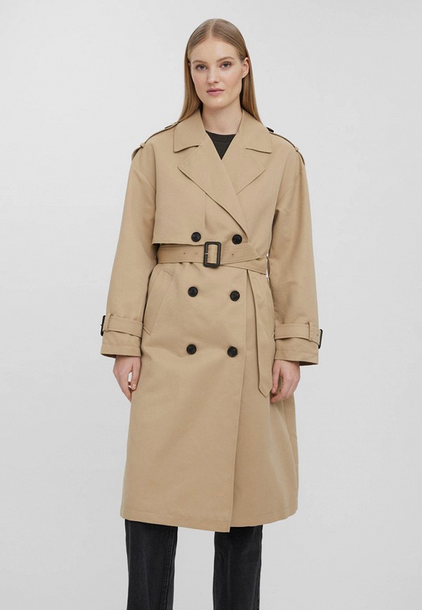 

Плащ Vero Moda, Бежевый