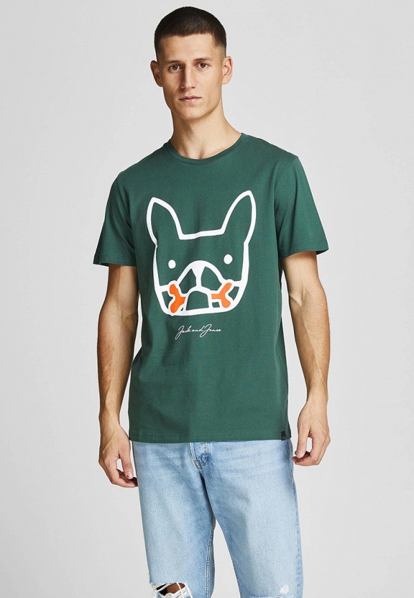 

Футболка Jack & Jones, Зеленый, Jack & Jones RTLABC861501