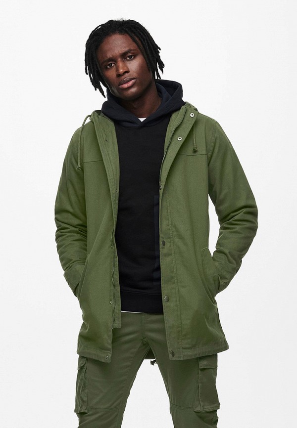 only & sons parka