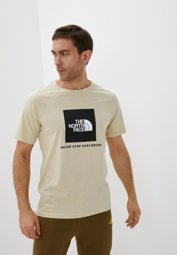

Футболка The North Face, Бежевый, M S/S RAGLAN REDBOX TEE - EU