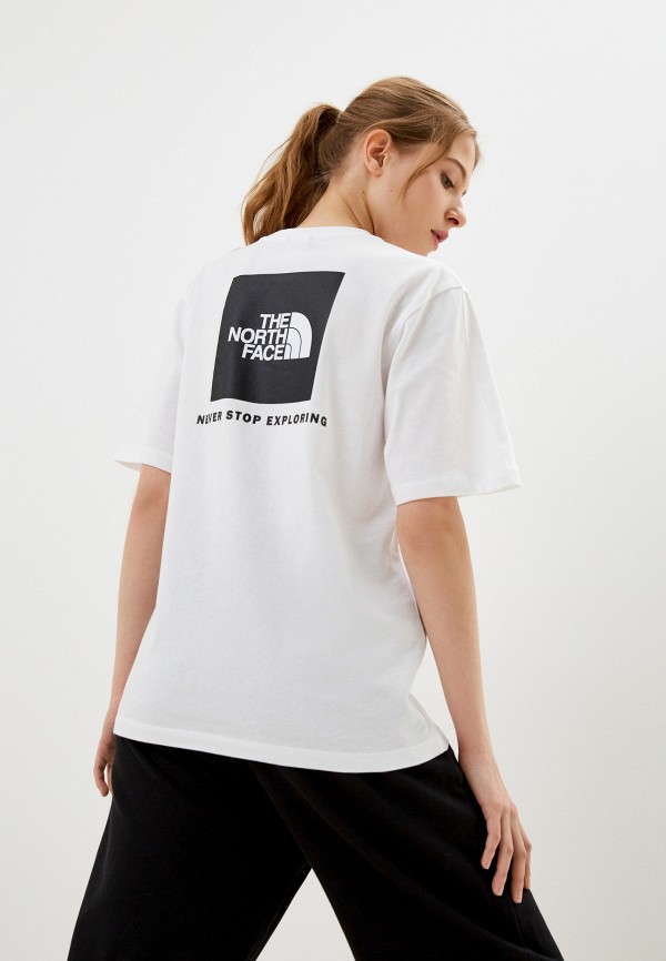 

Футболка The North Face, Белый, W RELAXED REDBOX TEE