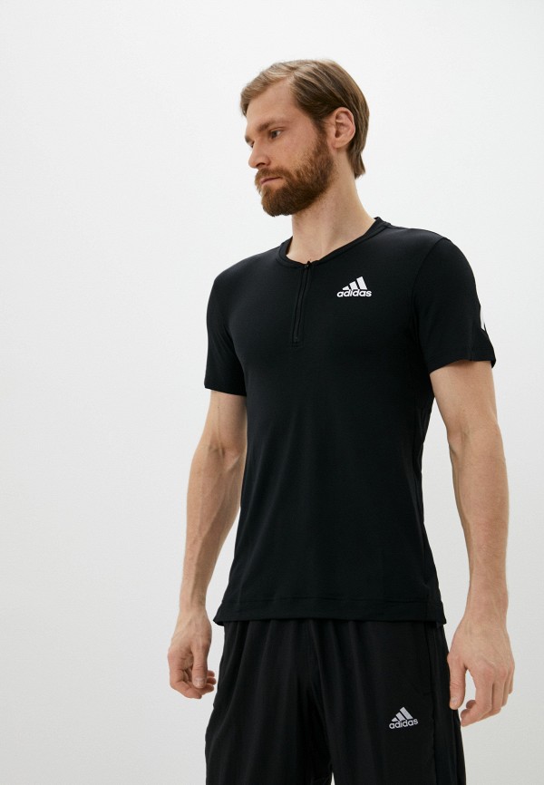

Футболка спортивная adidas, Черный, LYTE RYDE TEE