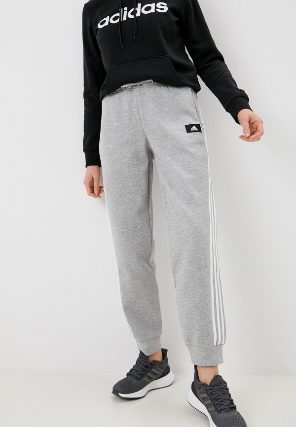 

Брюки спортивные adidas, Серый, W FI 3S REG PNT