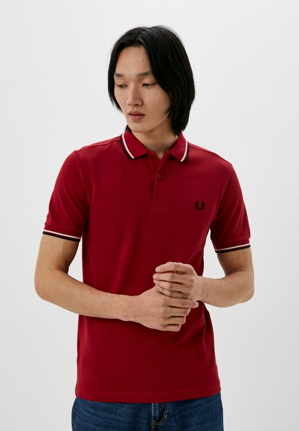 

Поло Fred Perry, Бордовый, Fred Perry RTLABC973701