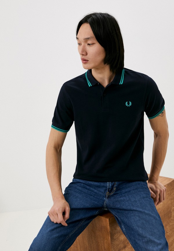 

Поло Fred Perry, Синий