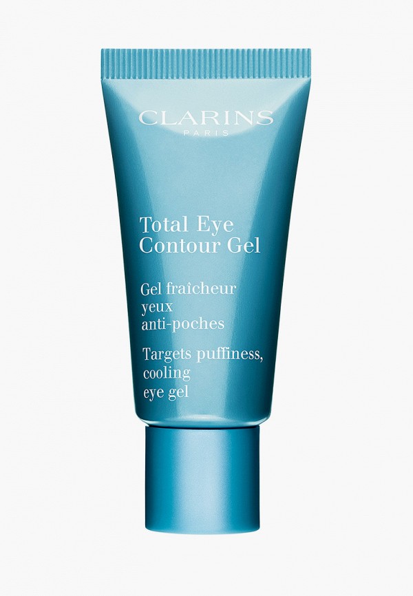 Гель для кожи вокруг глаз Clarins Охлаждающий, Total Eye Contour Gel, для устранения следов усталости, 20 мл