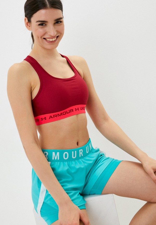 

Топ спортивный Under Armour, Бордовый, UA Crossback Mid Bra