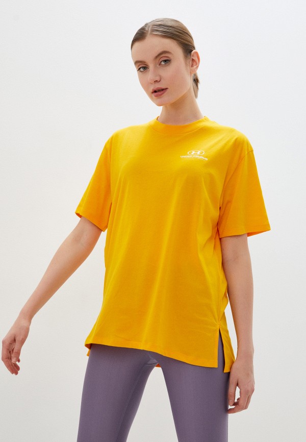 

Футболка спортивная Under Armour, Желтый, Oversized Graphic SS