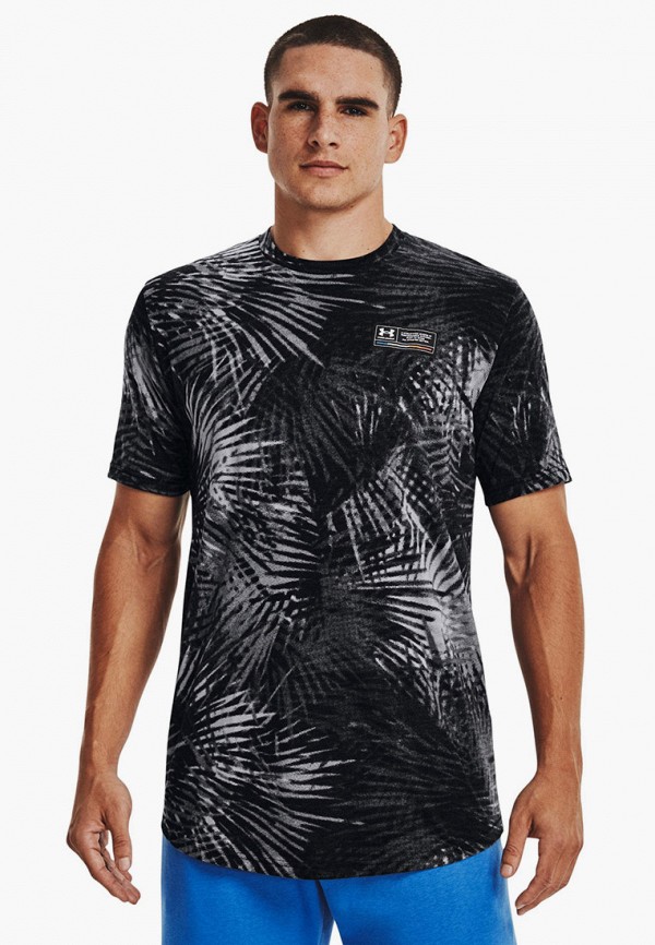 

Футболка спортивная Under Armour, Серый, UA SPORT PALM PRINT SS