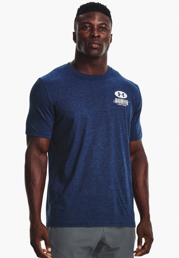 

Футболка спортивная Under Armour, Синий, UA SYMBOL BARCODE SS