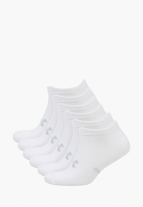 

Носки 6 пар Under Armour, Белый, UA Essential No Show 6pk