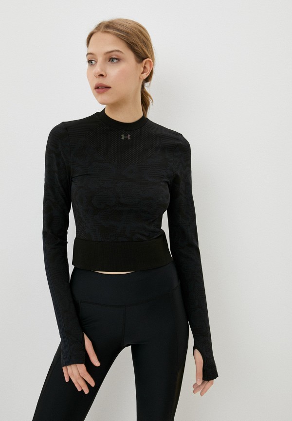 

Лонгслив спортивный Under Armour, Черный, UA Rush Seamless LS