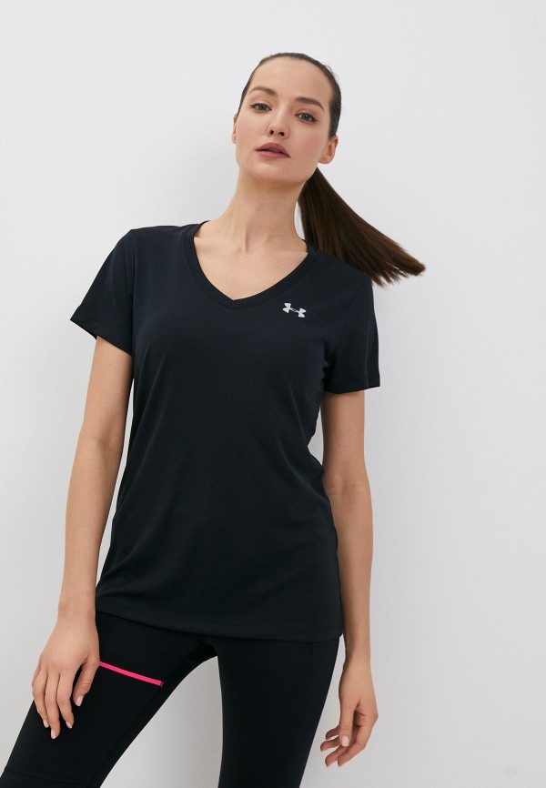 

Футболка спортивная Under Armour, Черный, Tech SSV - Solid