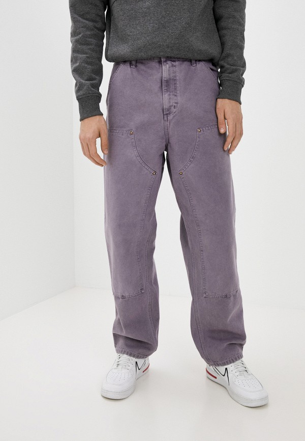 

Брюки Carhartt WIP, Фиолетовый, Double Knee