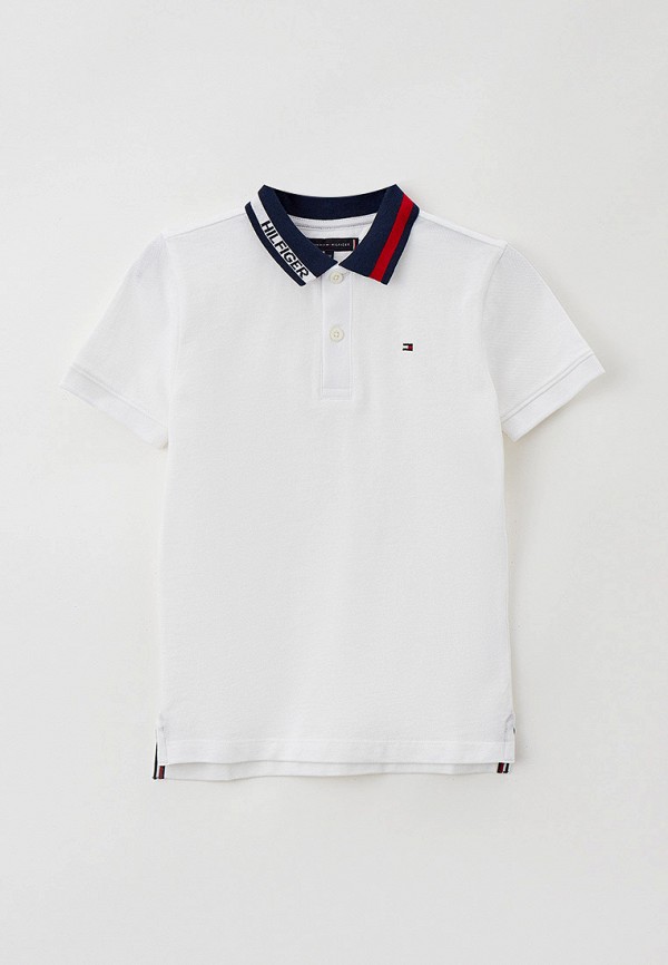 

Поло Tommy Hilfiger, Белый