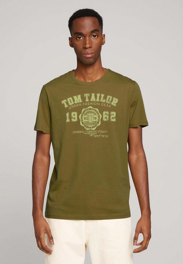 

Футболка Tom Tailor, Хаки