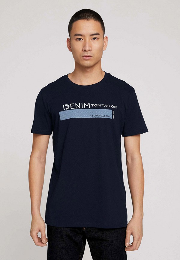 

Футболка Tom Tailor Denim, Синий