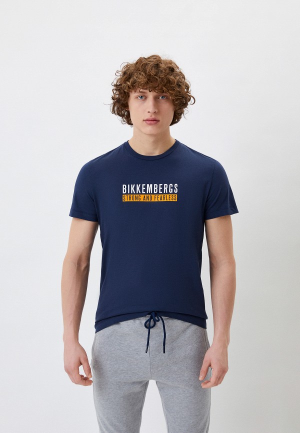 

Футболка Bikkembergs, Синий, Bikkembergs RTLABD087501