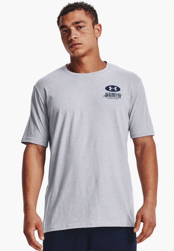 

Футболка спортивная Under Armour, Серый, UA SYMBOL BARCODE SS