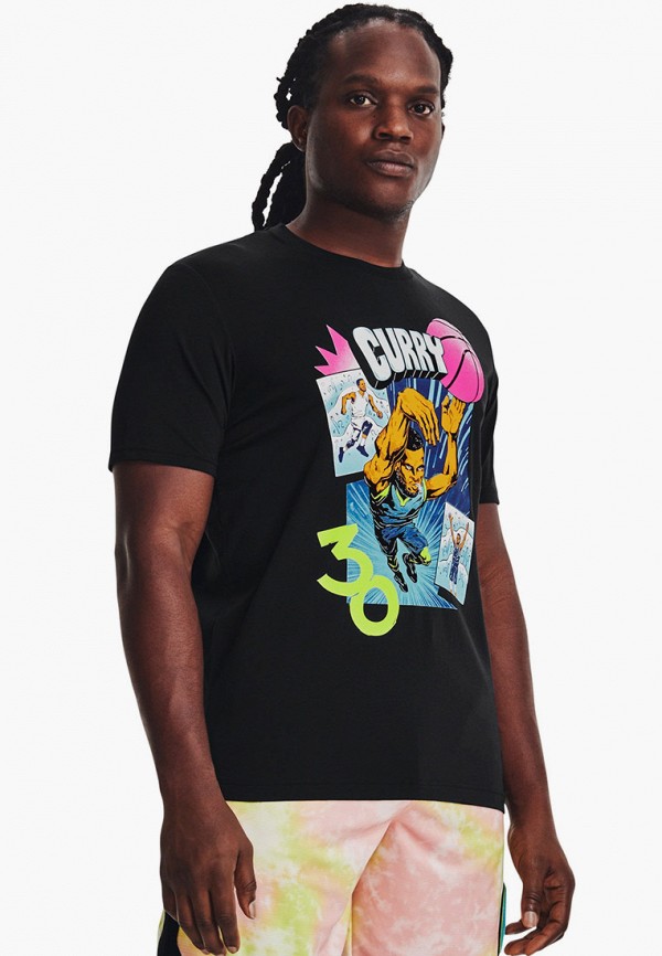 

Футболка спортивная Under Armour, Черный, UA CURRY COMIC BOOK SS