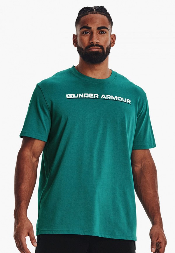 

Футболка спортивная Under Armour, Бирюзовый, UA OUTLINE SYMBOL GRID SS