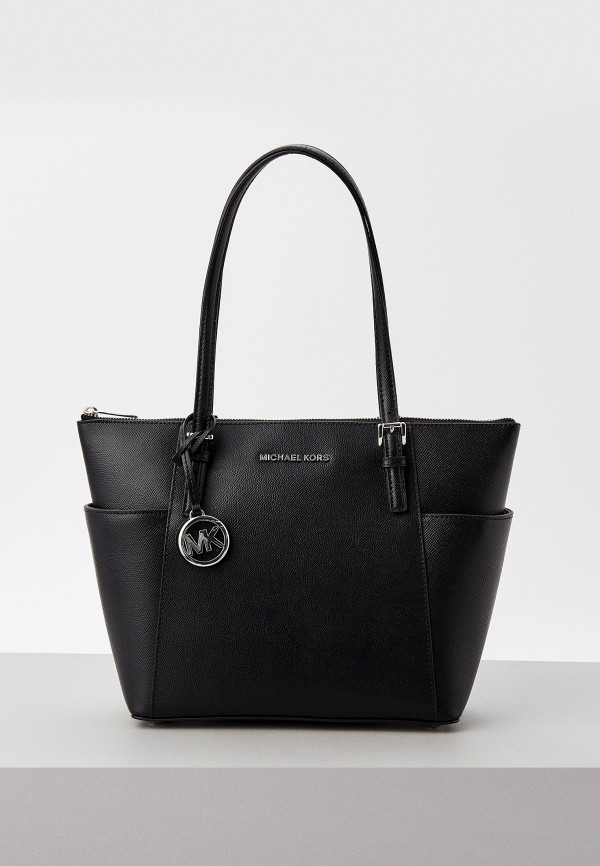 

Сумка и брелок Michael Michael Kors, Черный, JET SET ITEM