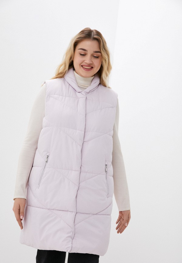 

Жилет утепленный Ulla Popken, Розовый, Ulla Popken RTLABD204201