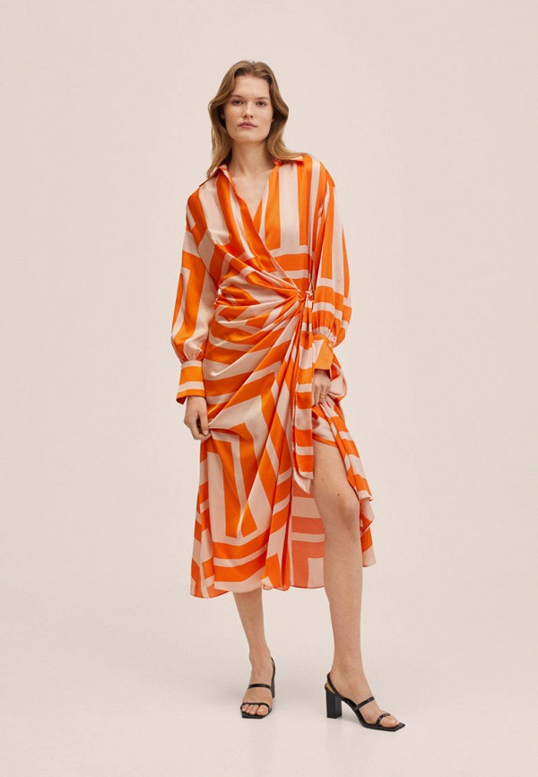 

Платье Mango, Оранжевый, Mango RTLABD227501