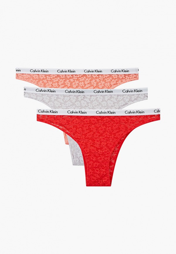 

Трусы 3 шт. Calvin Klein Underwear, Разноцветный, BRAZILIAN