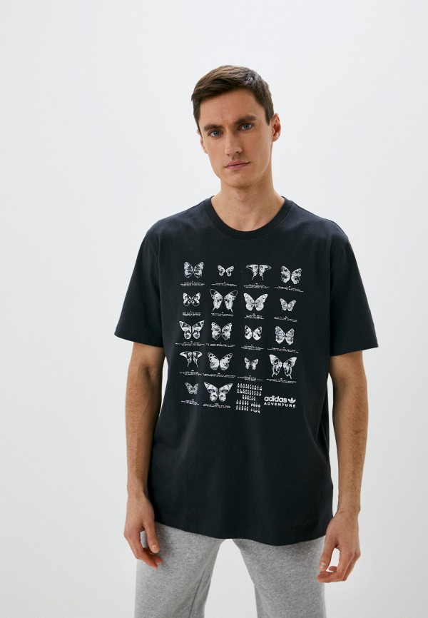 

Футболка adidas Originals, Серый, ADV BM BTF TEE