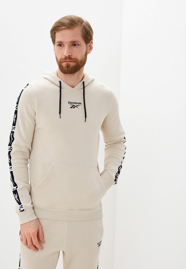 

Худи Reebok, Бежевый, RI TAPE OTH HOODIE