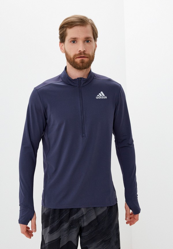 

Лонгслив спортивный adidas, Синий, OTR 1/2 ZIP M