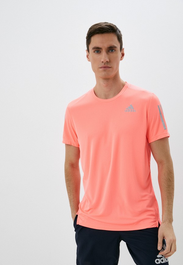 

Футболка спортивная adidas, Коралловый, OWN THE RUN TEE