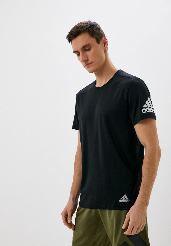 

Футболка спортивная adidas, Черный, RUN IT TEE M