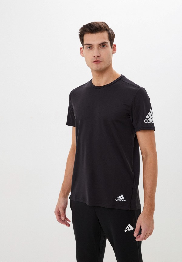 

Футболка спортивная adidas, Черный, RUN IT TEE M