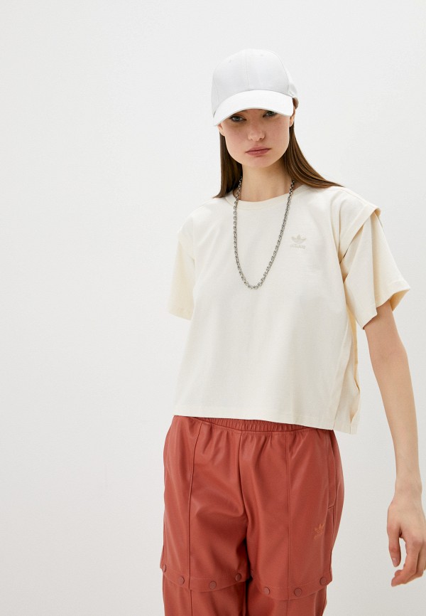 

Футболка adidas Originals, Бежевый, adidas Originals RTLABD263101