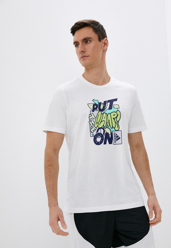 

Футболка adidas, Белый, CLAMPS TEE