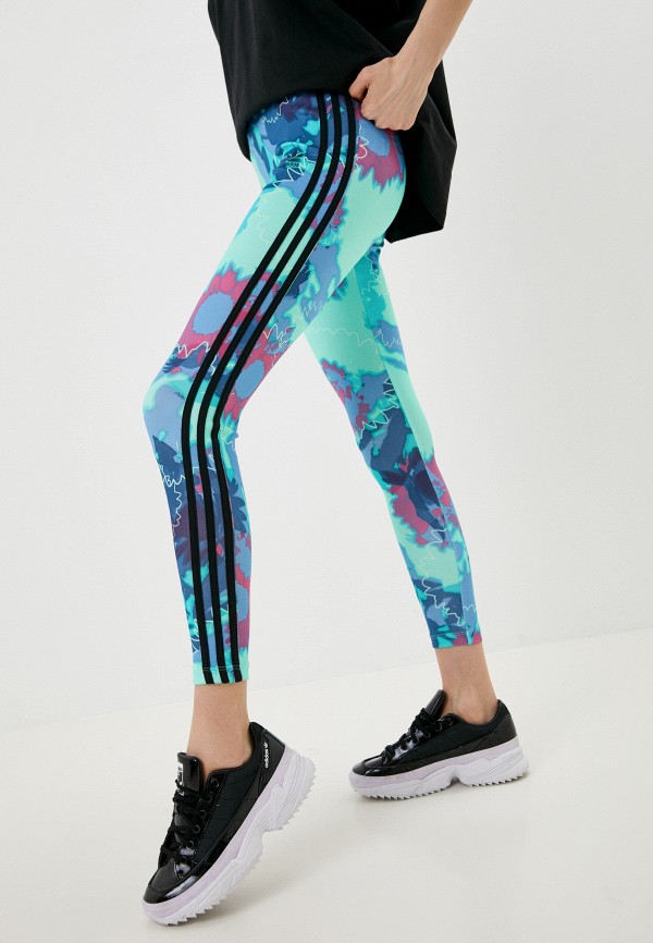 

Леггинсы adidas Originals, Бирюзовый, adidas Originals RTLABD264601