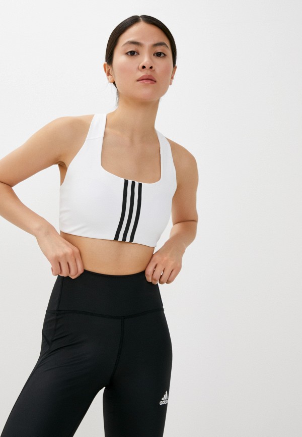 

Топ спортивный adidas, Белый, TRN MS BTTR 3S