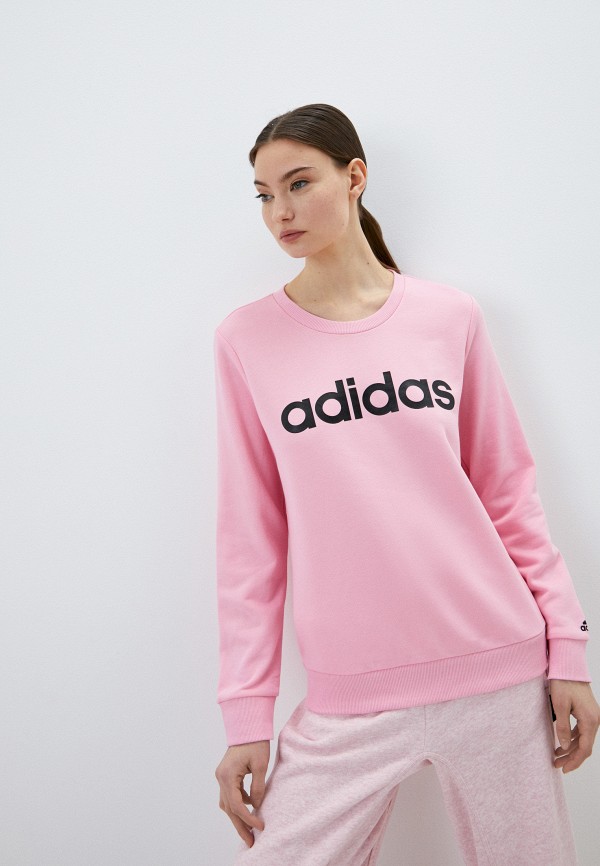 

Свитшот adidas, Розовый, W LIN FT SWT