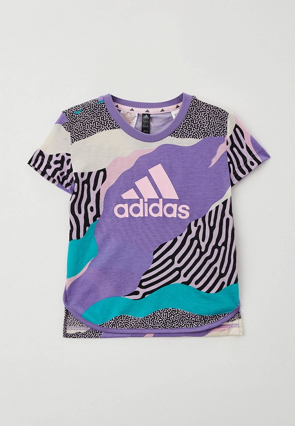 

Футболка adidas, Фиолетовый